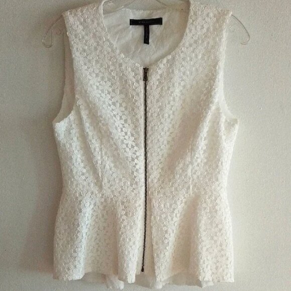 BCBGMaxAzria Peplum Vest (Size S) - Picture 1 of 5